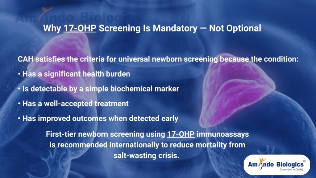 Why 17-OHP Screening Is Mandatory — Not Optional
